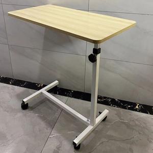 병원용 사이드테이블 병원 탁자 오버베드 유압 60x40cm 높이조절