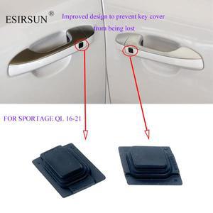 ESIRSUN FRONT DOOR 외부 도어 핸들 소형 버튼 스위치 커버 KIA Sportage QL 2016-2021 82651D9710 82661-D