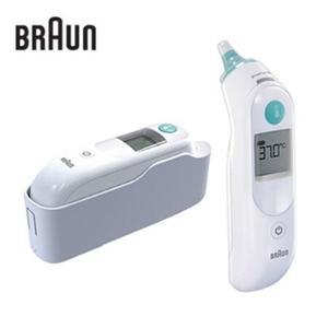 방배비즈 디지털 귀 체온계 브라운 체온계 아기귀측정 고막(필터포함) 가정용 온도계 BZ5922