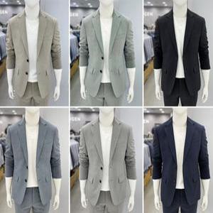 [트루젠]남자 폴리 메쉬 이지케어 여름 캐주얼 콤비 자켓 6컬러 / 115사이즈