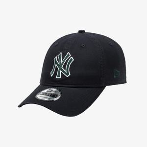 뉴에라 MLB 뉴욕 양키스 베이직 아웃라인 언스트럭쳐 볼캡 네이비 14561858
