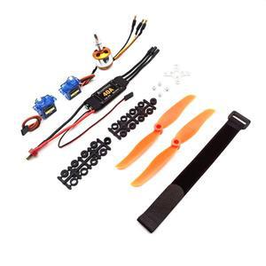 RC 고정익 비행기 헬리콥터용 브러시리스 모터, ESC 6035 8060 프로펠러, SG90 9G 마이크로 서보, A2212 22