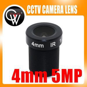 HD 5MP 4mm 렌즈 M12x0.5 마운트 1/2.5 F2.0 보안 CCTV 카메라 WIFI IP 78도
