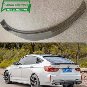 탄소 섬유 후방 트렁크 부트 립 윙 스포일러, BMW 3 시리즈 GT F34 해치백 4 문짝 14-17 328i 330i 루프