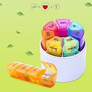 희망 서쿨러 요일별 알약케이스 / 휴대용 약통 보관-W14A890