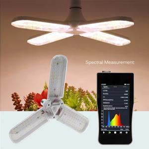 24W 36W LED 성장 빛 E27 접이식 식물 램프 전체 스펙트럼 SMD2835 실내 꽃 정원
