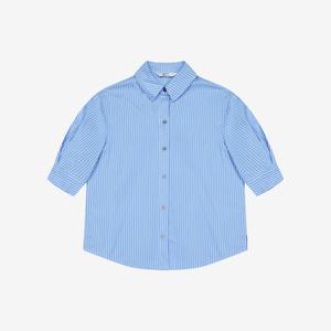 [롯데백화점]베스띠벨리 스트라이프코튼데일리블라우스BKBAF7409