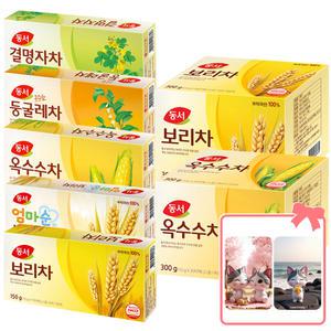 동서 보리차 15T 30T 옥수수 결명자 둥굴레 식수차 모음전 + 대순이 캐릭터 포토카드