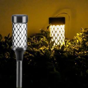 SMD2835 10LED 태양광 횃불 미니정원등 YELLOW