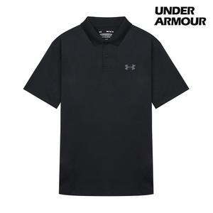 언더아머 UA 퍼포먼스 3.0 폴로 반팔 티셔츠 블랙 1377374-001
