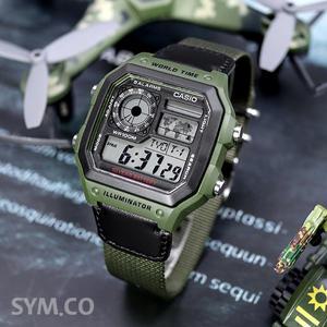 정품 스타샵 AE-1200WHB-3B 카시오 군인 시계 c02