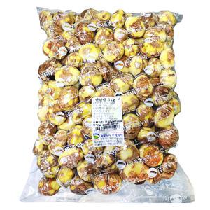 반깐밤 3kg 무료배송 국내산 2024년 햇밤 밤 공주 알밤 생율 깐밤 까기힘든 겉껍질만 쏙 쪽빛누리