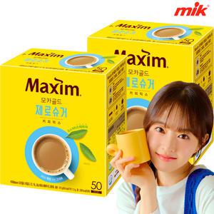 [2000원중복쿠폰]신제품 맥심 모카골드 제로 슈거 커피믹스 50T X 3개