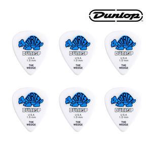 세트(6) 던롭 피크 1.0mm 웨지 블루 Dunlop PICK