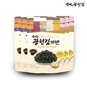 백제 광천김 콩가루 김자반 40gx10봉