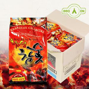 화성참숯 1BOX/캠핑숯/바베큐용/펜션/업소/숯/캠핑준비
