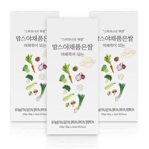 [맘스]야채죽이 되는 중기이유식용 쌀가루 야채품은쌀 3box, 1세트