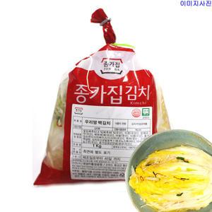 종가집 우리땅 백김치 1kg×2개 (냉장포장)/