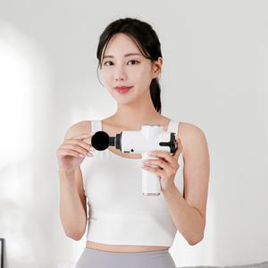 닥터웰 엔젤 드릴건 마사지건 안마기 마사지기 DR-2200 (화이트) (파우치 포함)