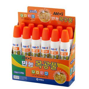 아모스 만능 목공풀 36g 74g 1갑