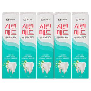 부광약품 시린메드 시린이&잇몸케어 치약 100g 5입