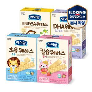 아이얌 웨하스 4종세트 (초유+요구르트+딸기+바나나)