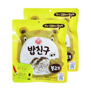 오뚜기 밥친구 불고기 36.3g 2개 주먹밥 볶음밥