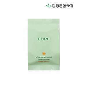 [하프클럽/김정문알로에]큐어 아쿠아 마일드 쿨링 선쿠션 리필 시즌3