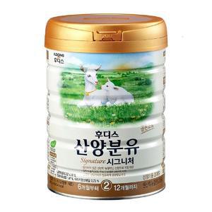 일동후디스 산양분유 시그니처 2단계 800g 1캔(안전포장)