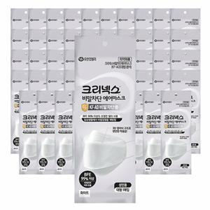 [KF-AD50매]크리넥스비말차단에어마스크(대형)(흰색)
