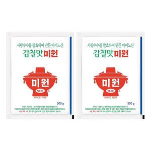 청정원 미원 감칠맛 미원, 500g, 2개