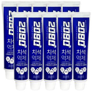 애경2080치석억제치약120g 후레쉬민트향 x 10개