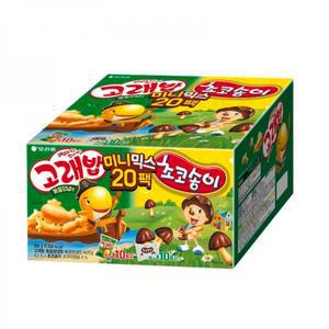 오리온 고래송이 미니믹스 과자세트 1세트