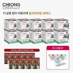 청담스타일 살롱컬러 아뜰리에X10+트리트먼트 8mlX10+파스타볼 6p