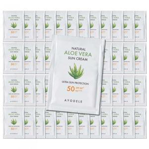 [아요델] 알로에베라 선크림 1회용 파우치 5ml x 50매