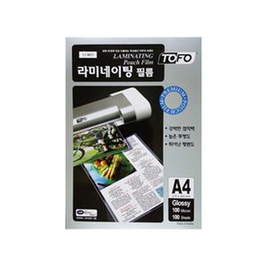 A4 무광 단면 기계코팅지 100mic(기계코팅지 코팅필름
