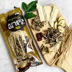 [더조은] 자연그대로 삼계탕 육수 재료 (원물형) 500g (100g x 5팩)