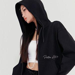 [하프클럽/체이스컬트]여자 레터링 후드집업