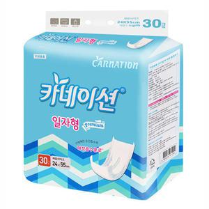 카네이션 일자고급형 30매*8팩 성인용기저귀 속기저귀