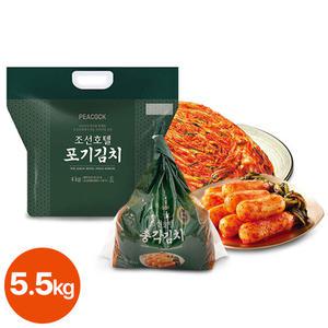 [피코크] 조선호텔 포기김치 4kg + 총각김치 1.5kg