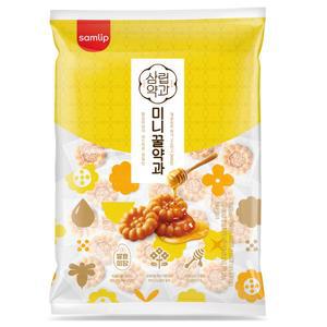 삼립 미니 꿀약과 1kg(500g+500g) /밤만쥬 누네띠네 벌크 사과쨈쿠키 오븐에구운도넛