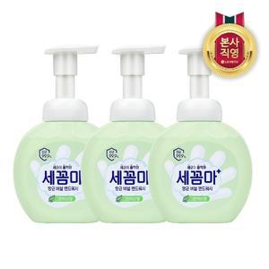 [엘지생활건강]온더바디 세꼼마 버블 항균 핸드워시 250ml 그린허브 x 3개