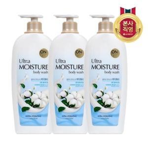 [엘지생활건강]온더바디 울트라 모이스처 코튼 바디워시 785ml x 3개