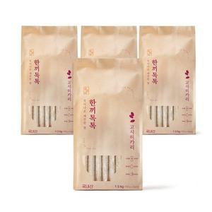[24년산 햅쌀] 롯데상사 씻어나온 한끼톡톡 고시히카리1.5kg 4입