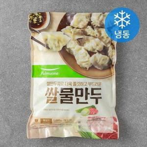 풀무원 쌀 물만두 (냉동) 1000g, 1개 one option