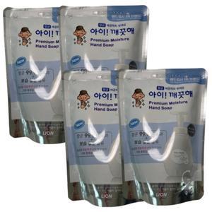 [신세계몰]아이깨끗해 힐링 코튼 400ml 리필 4개