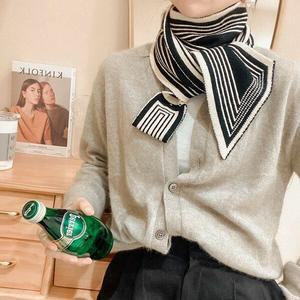 [하프클럽/다잇템]여자 남자 FW 리버서블 스웨터 보우 머플러
