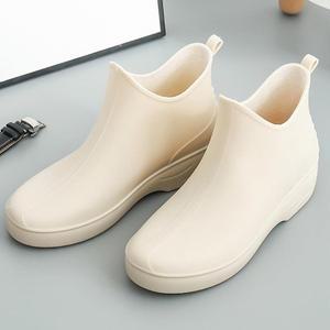 [하프클럽/다잇템]여자 미니멀리즘 데일리 SS 발목 레인부츠