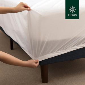 지누스 텐셀 매트리스 침대 커버 화이트,그레이 LK 라지킹