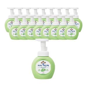 아이깨끗해 핸드워시 용기 청포도, 250ml, 18개